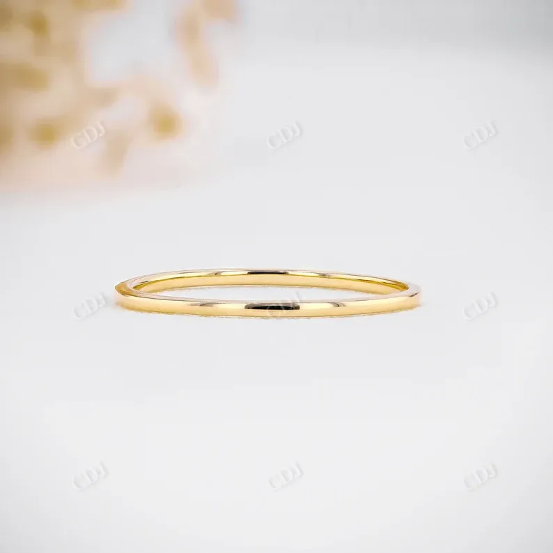 0.03CTW Ultra Thin Minimalist Natural Diamond Stackable Ring