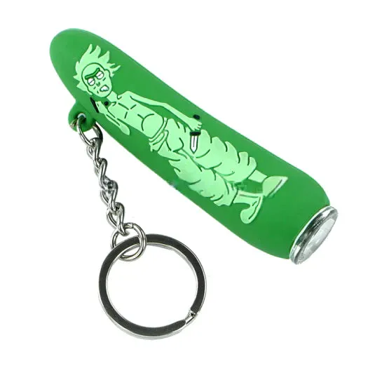 3" Silicone One Hitter with Key Chain