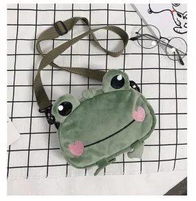 Adorable Kawaii Frog Crossbody Bag - Kawaii Frog Coin purse