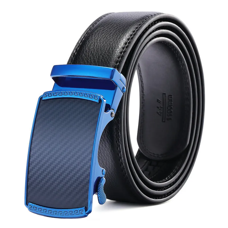 All-Match Automatic Buckle Belt High-End Men's Belt Customization