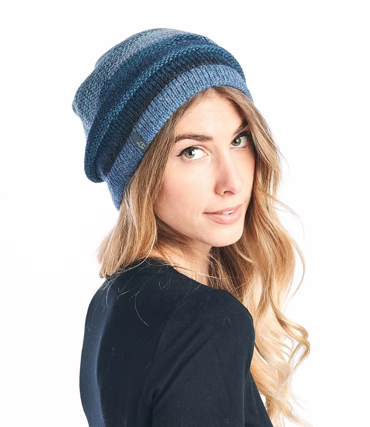 Alpaca Beanie Hat - Colorado - Azul