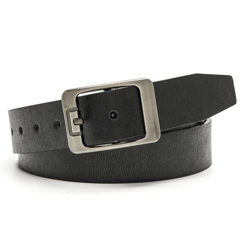 Belt Men's Fashion Casual Decoration Jeans Strap Outdoor Alloy Pin Buckle Wide Belt Men