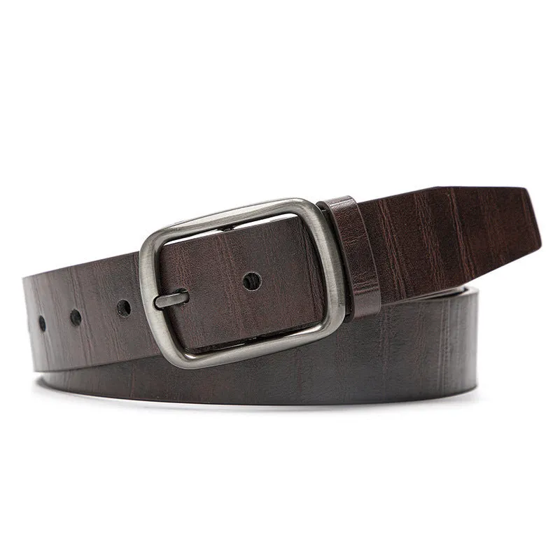 Belt Men's Fashion Casual Decoration Jeans Strap Outdoor Alloy Pin Buckle Wide Belt Men