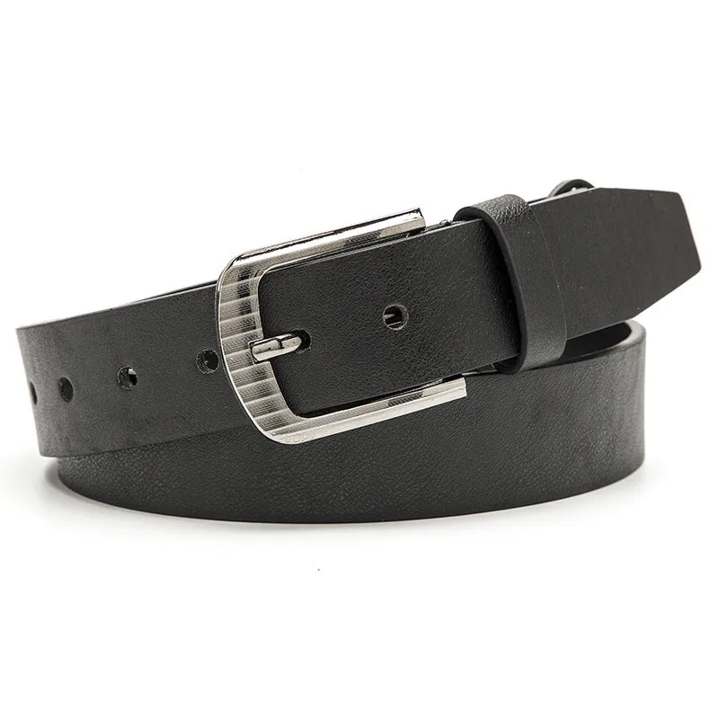 Belt Men's Fashion Casual Decoration Jeans Strap Outdoor Alloy Pin Buckle Wide Belt Men