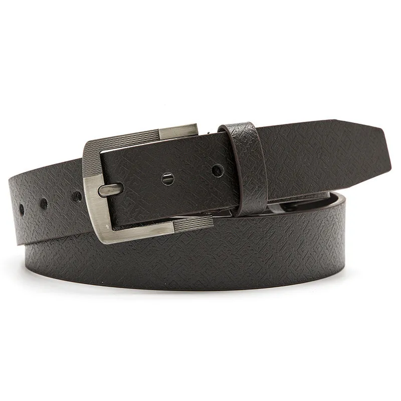 Belt Men's Fashion Casual Decoration Jeans Strap Outdoor Alloy Pin Buckle Wide Belt Men