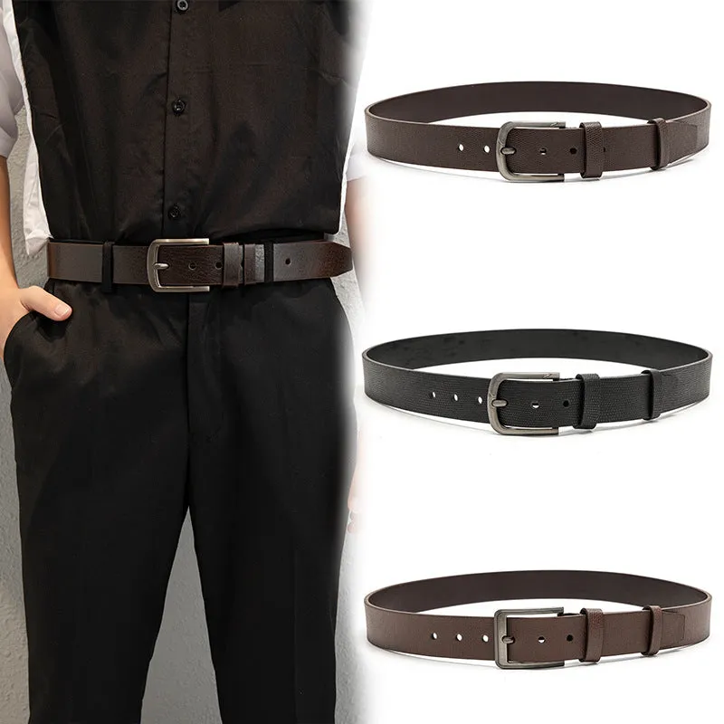 Belt Men's Fashion Casual Decoration Jeans Strap Outdoor Alloy Pin Buckle Wide Belt Men