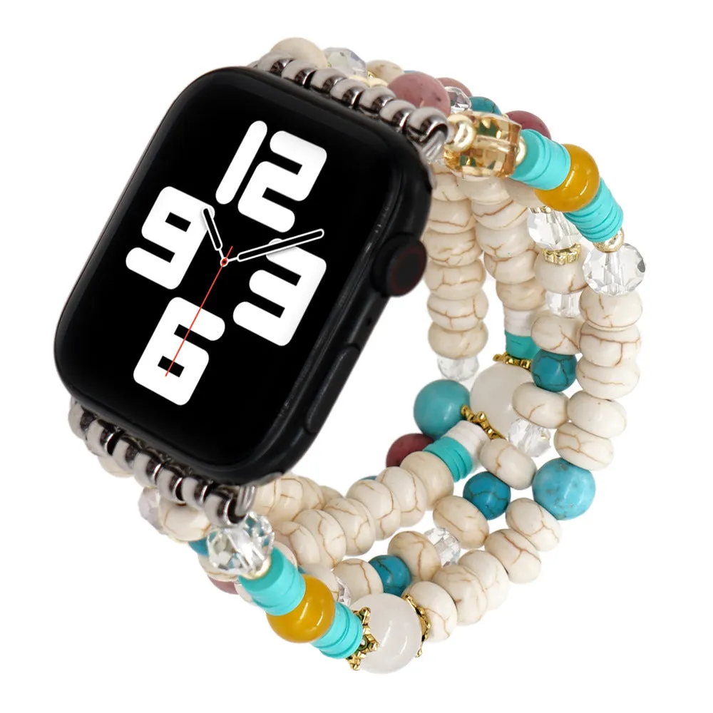 Bohemian Beaded Heishi Bracelet Band For Apple Watch Multiple Styles/Colors Available