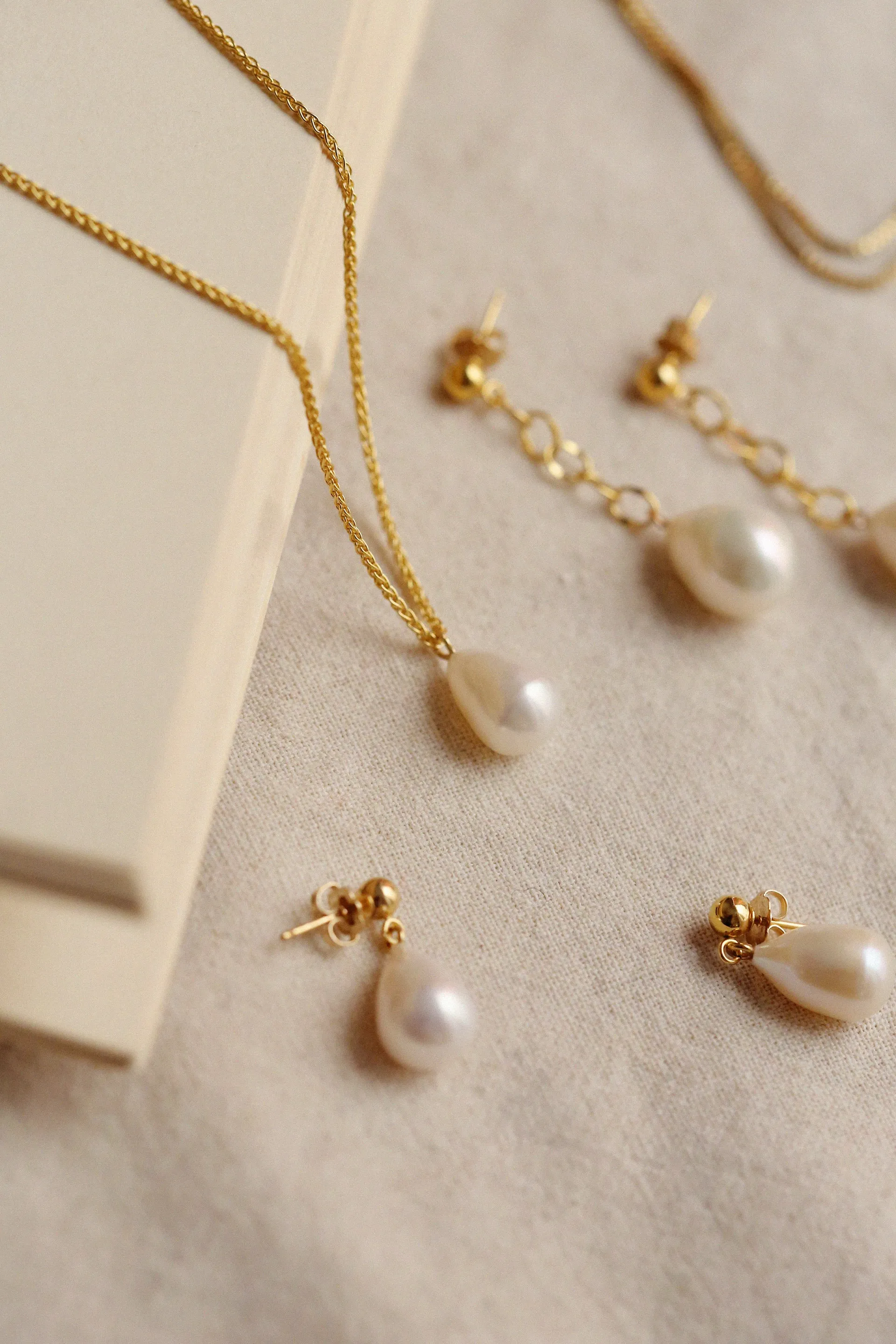 Brigette Pearl Necklace