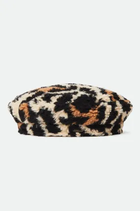 Brixton Fiddler Beret - Large Leopard