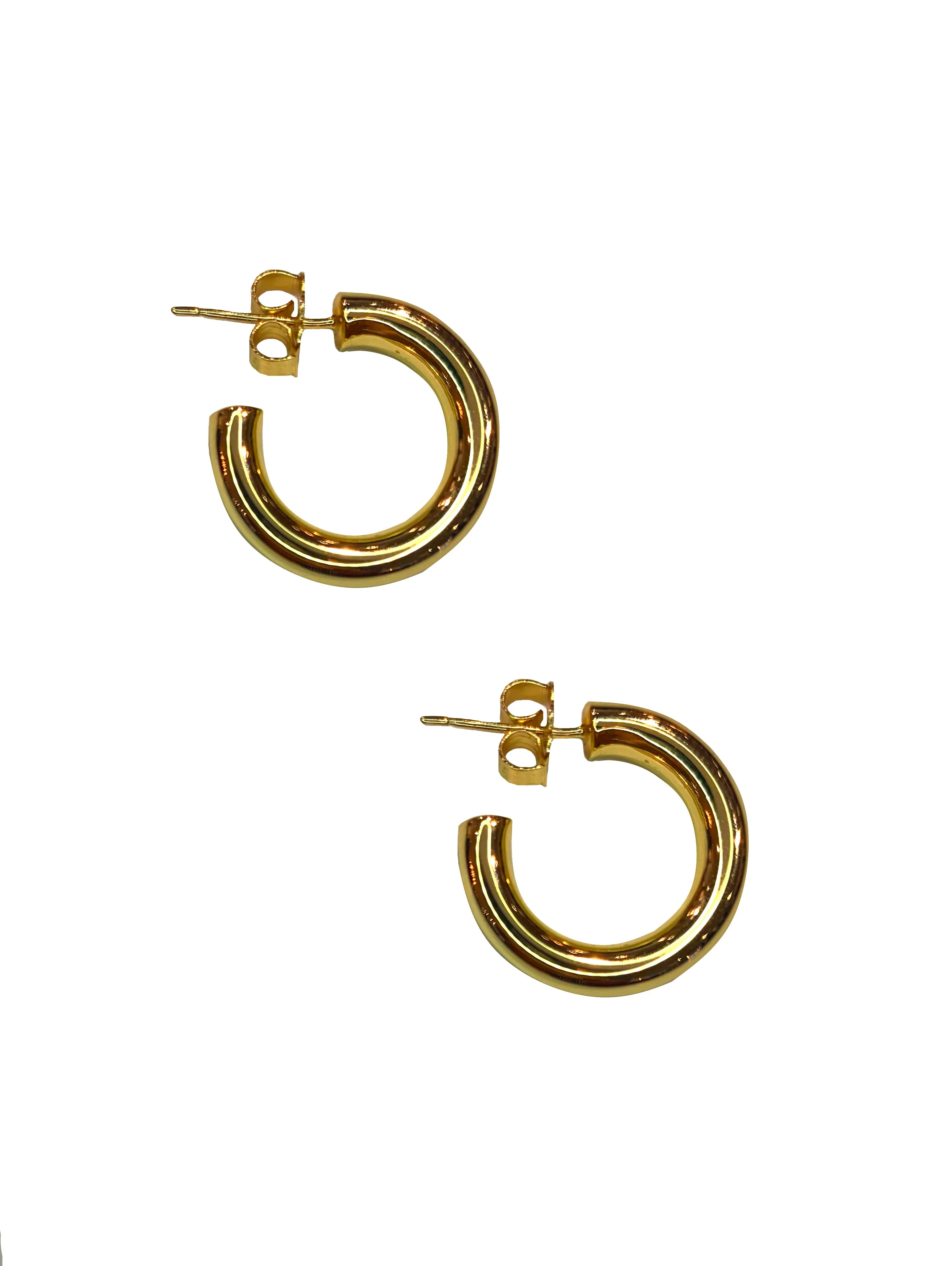 Chunky Hoops - Gold