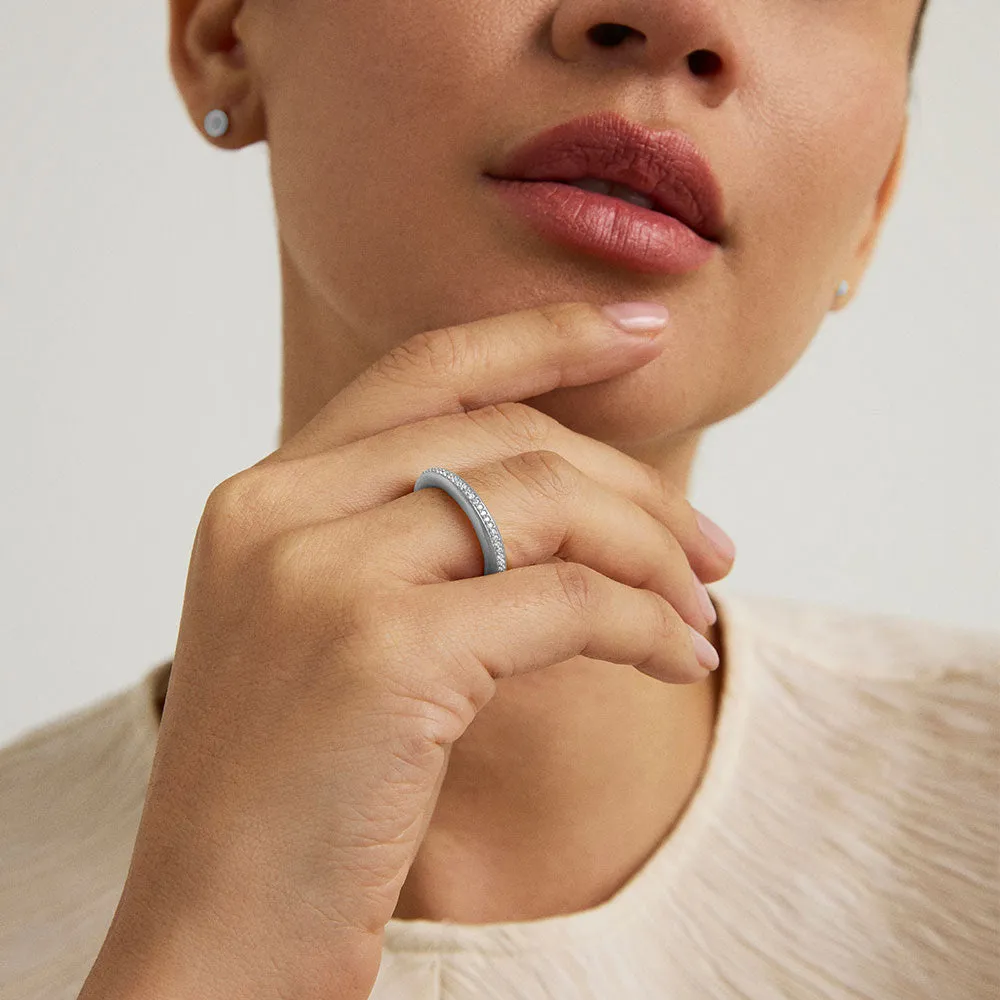 Colette Pavé Stacking Ring