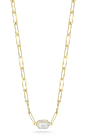 CZ Paperclip Link Choker