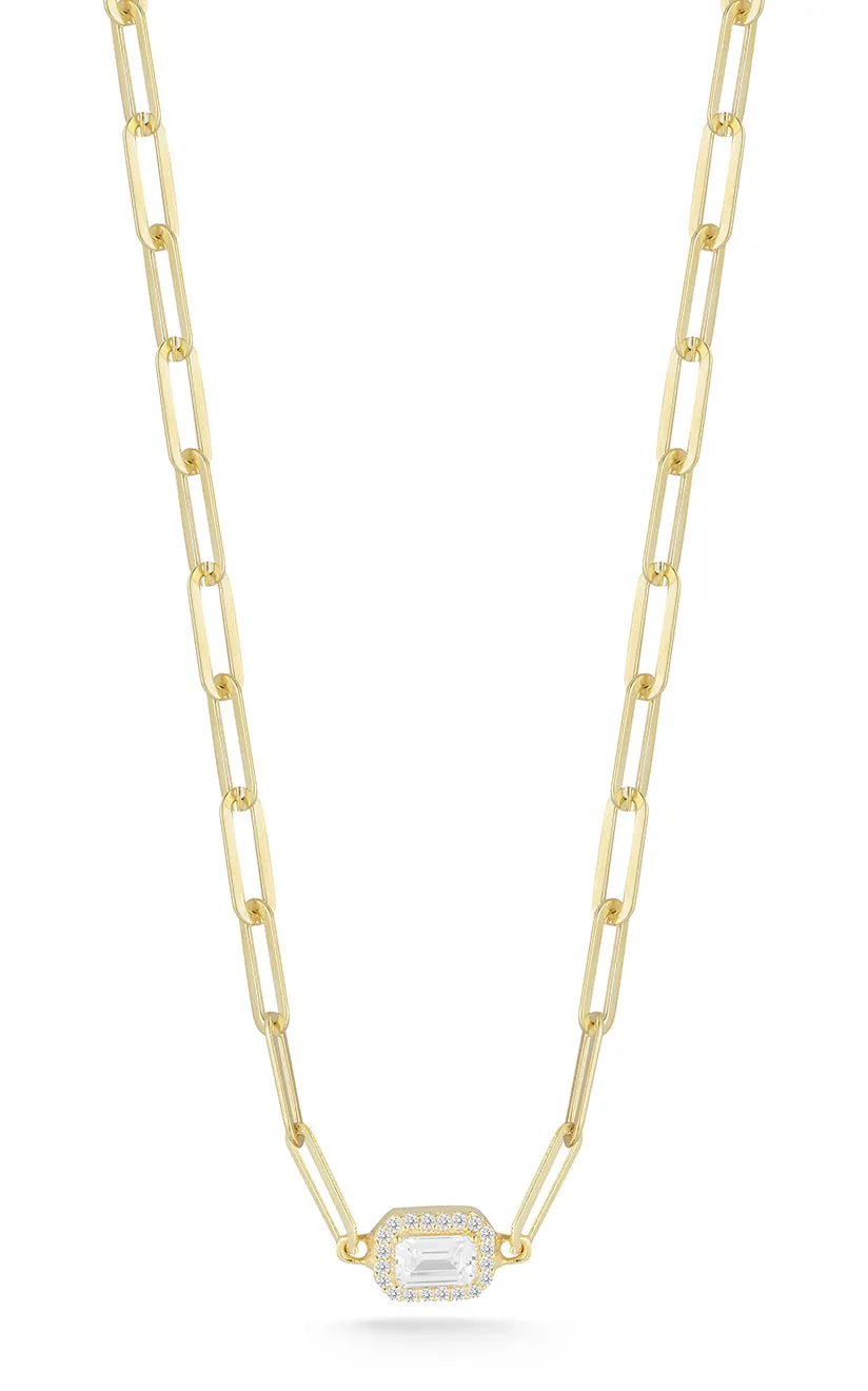 CZ Paperclip Link Choker