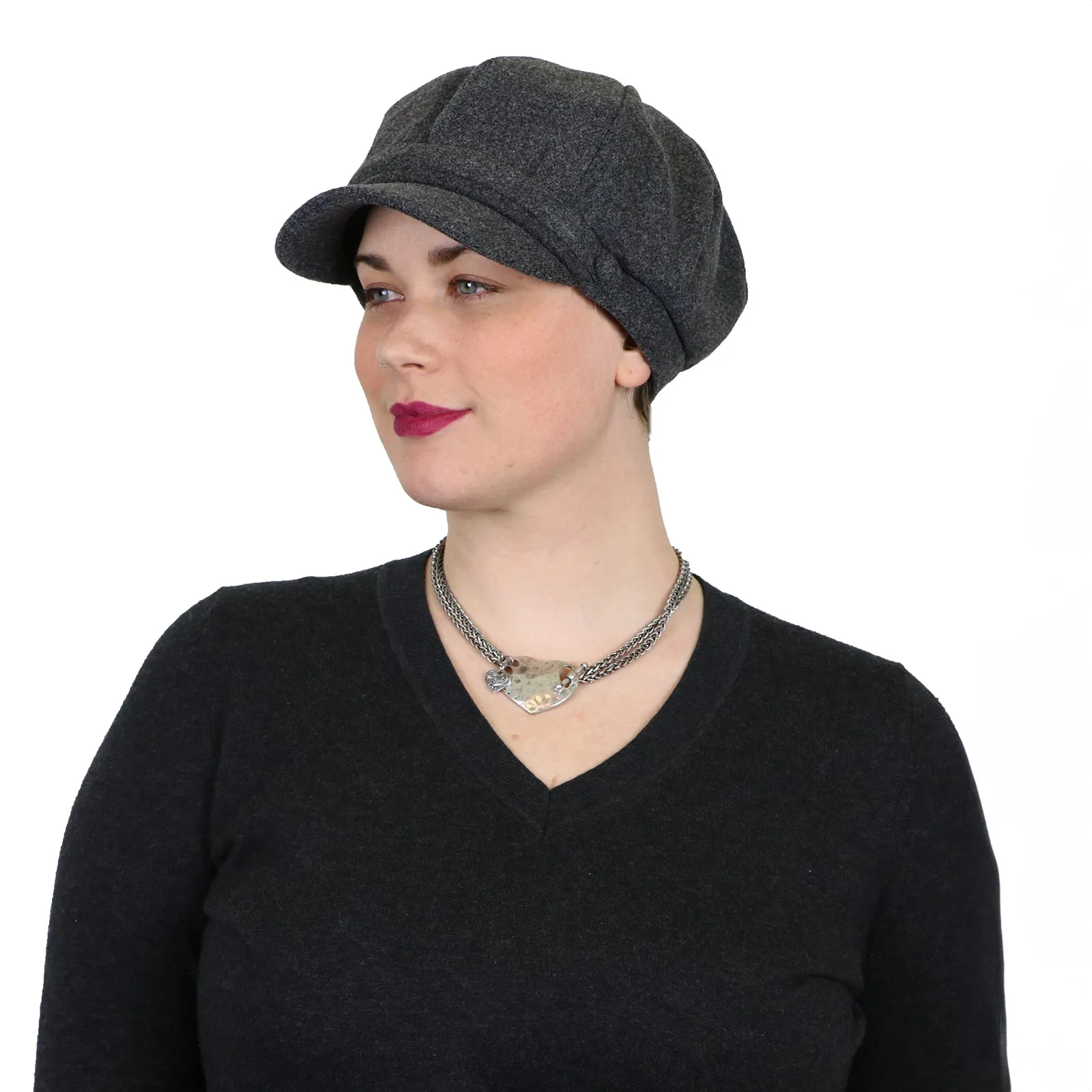 Dylan Newsboy Hat for Women Chemo Headwear