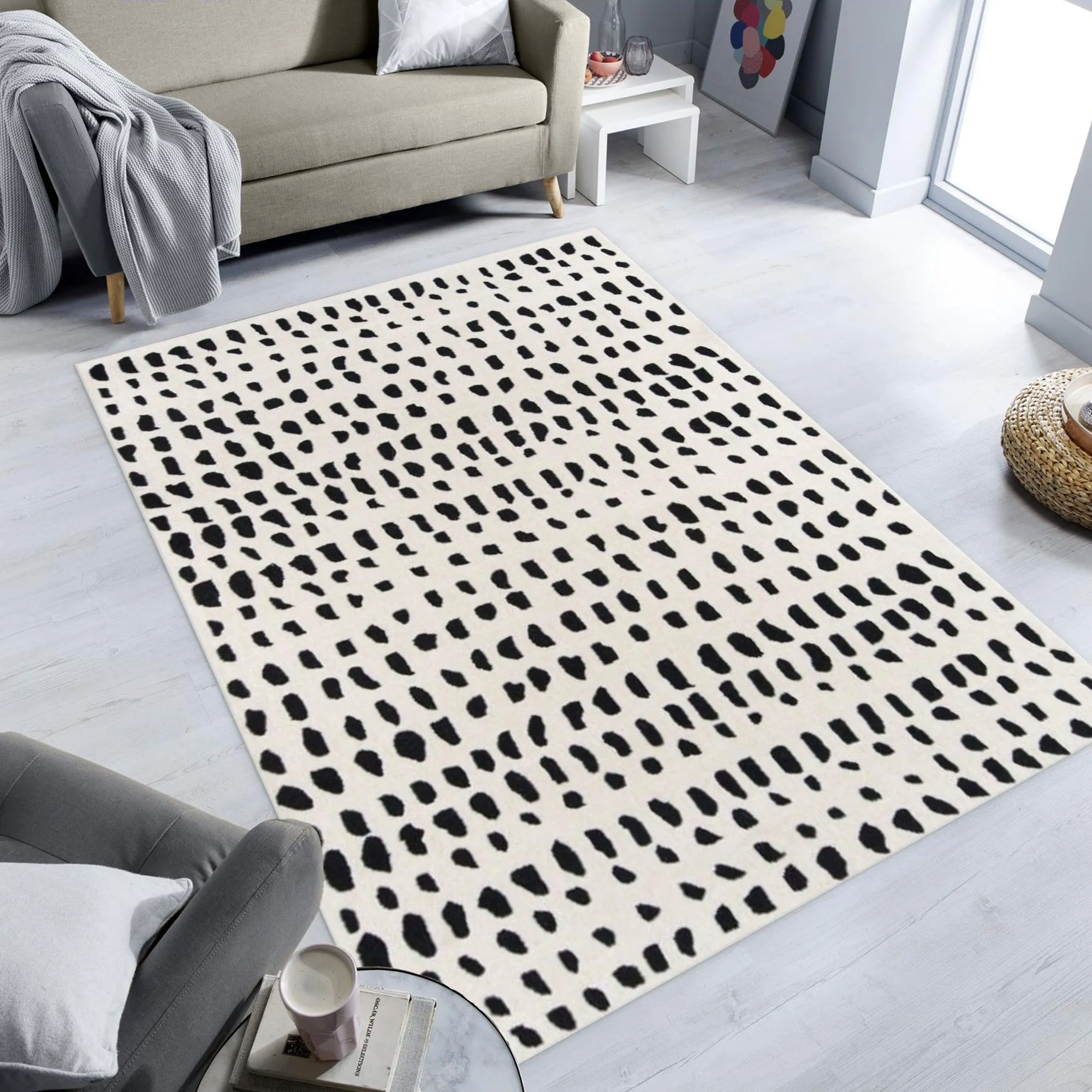 Hand Tufted Carpet Rug for Living Spaces | F-HT-009