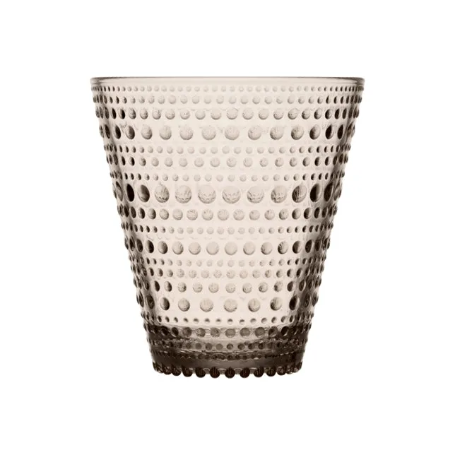 IITTALA | Glassware | KASTEHELMI Tumbler 30cl - Linen 2pcs