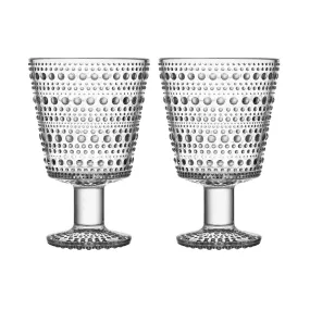 Iittala Kastehelmi Universal Glasses Clear Set of 2 (260ml)