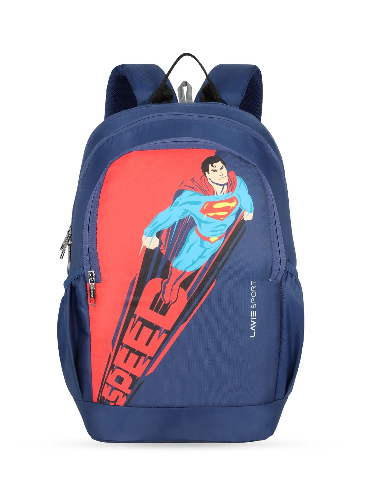 Lavie Sport Superman Speed 33L College Laptop Backpack For Boys & Girls Navy