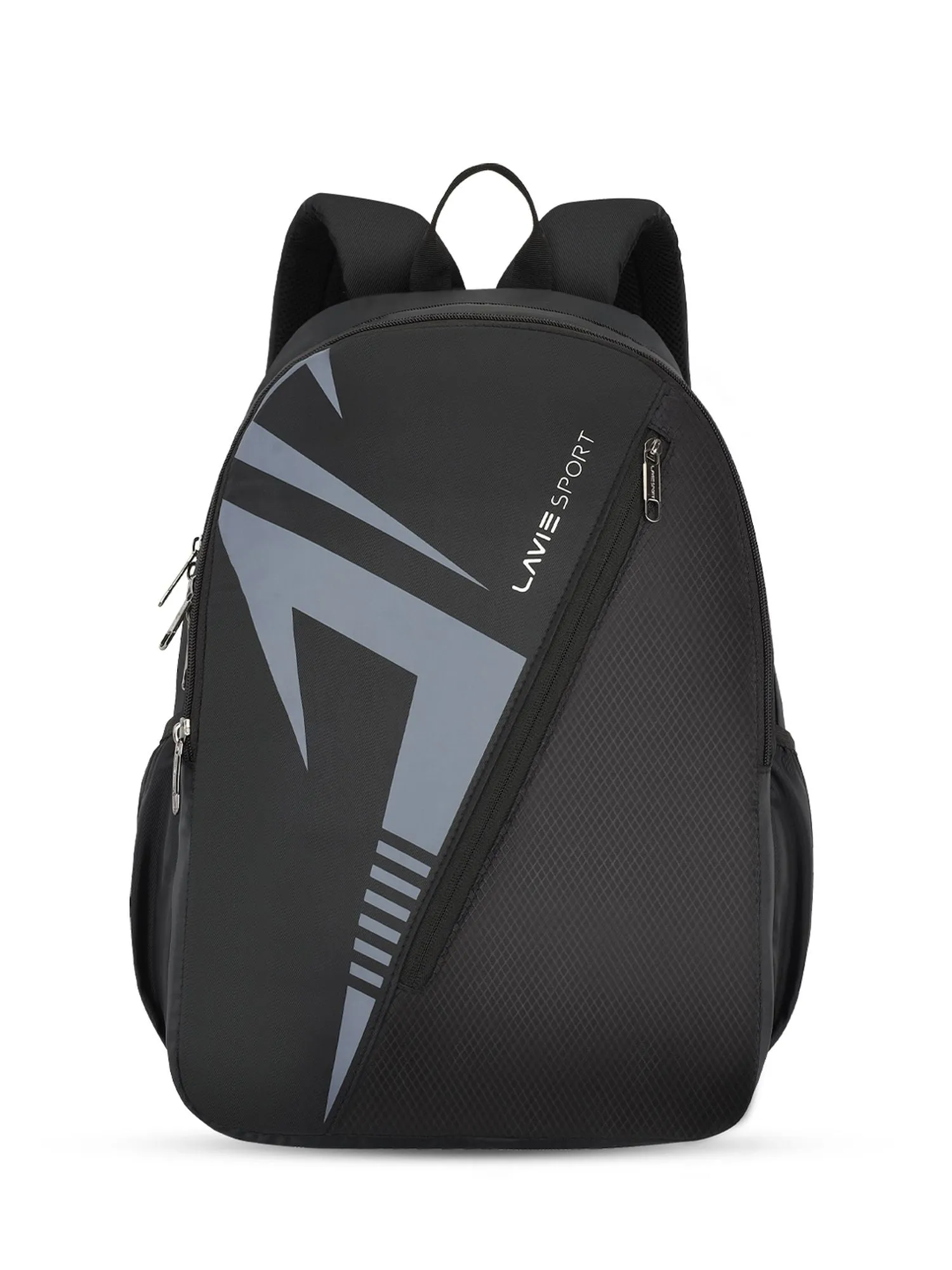 Lavie Sport Tribal 37L College Bag For Boys & Girls|Backpack For Men & Women Black