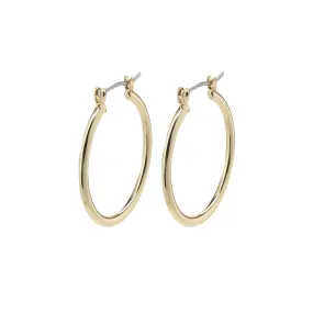 Layla Gold Plated Hoops