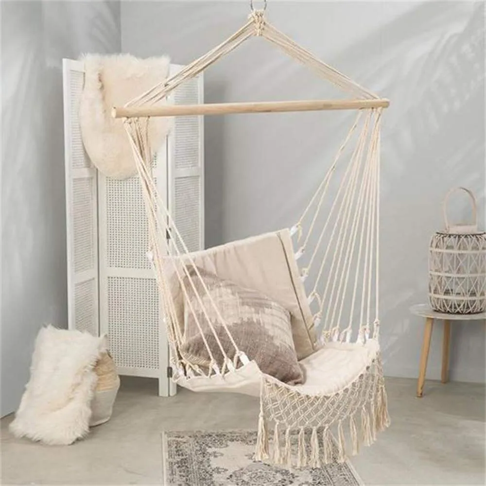 Macrame Ceiling Hammock Lounge Chair - Hi Suyi