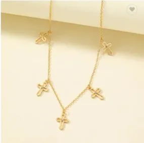 Minimalist Cross Necklace