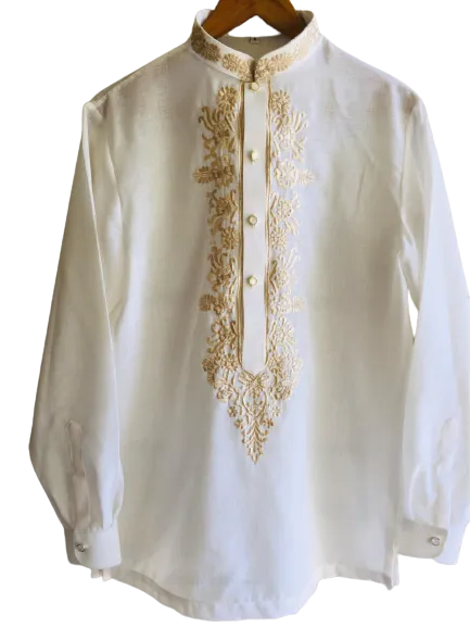 Modern Premium Barong Tagalog with Lining  - Alex - JS122