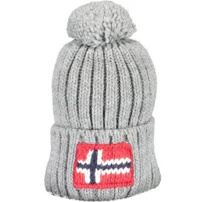 Napapijri Gray Acrylic Men Hat