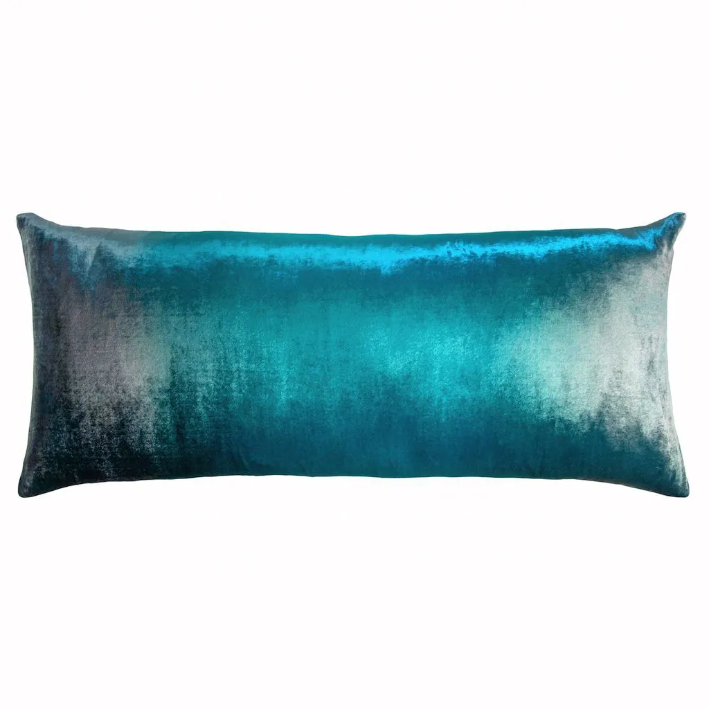 Pacific Velvet Decorative Pillow by Kevin O'Brien Studio