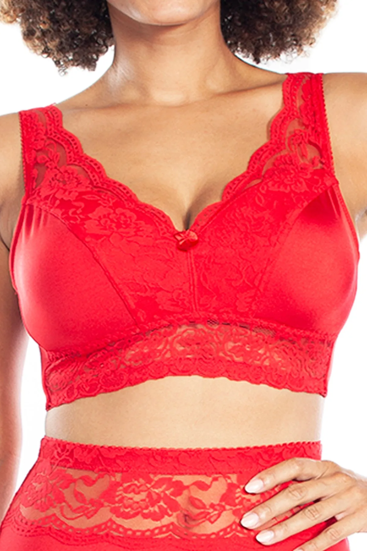 Pin Up Girl Lace Leisure Bra w/Pads