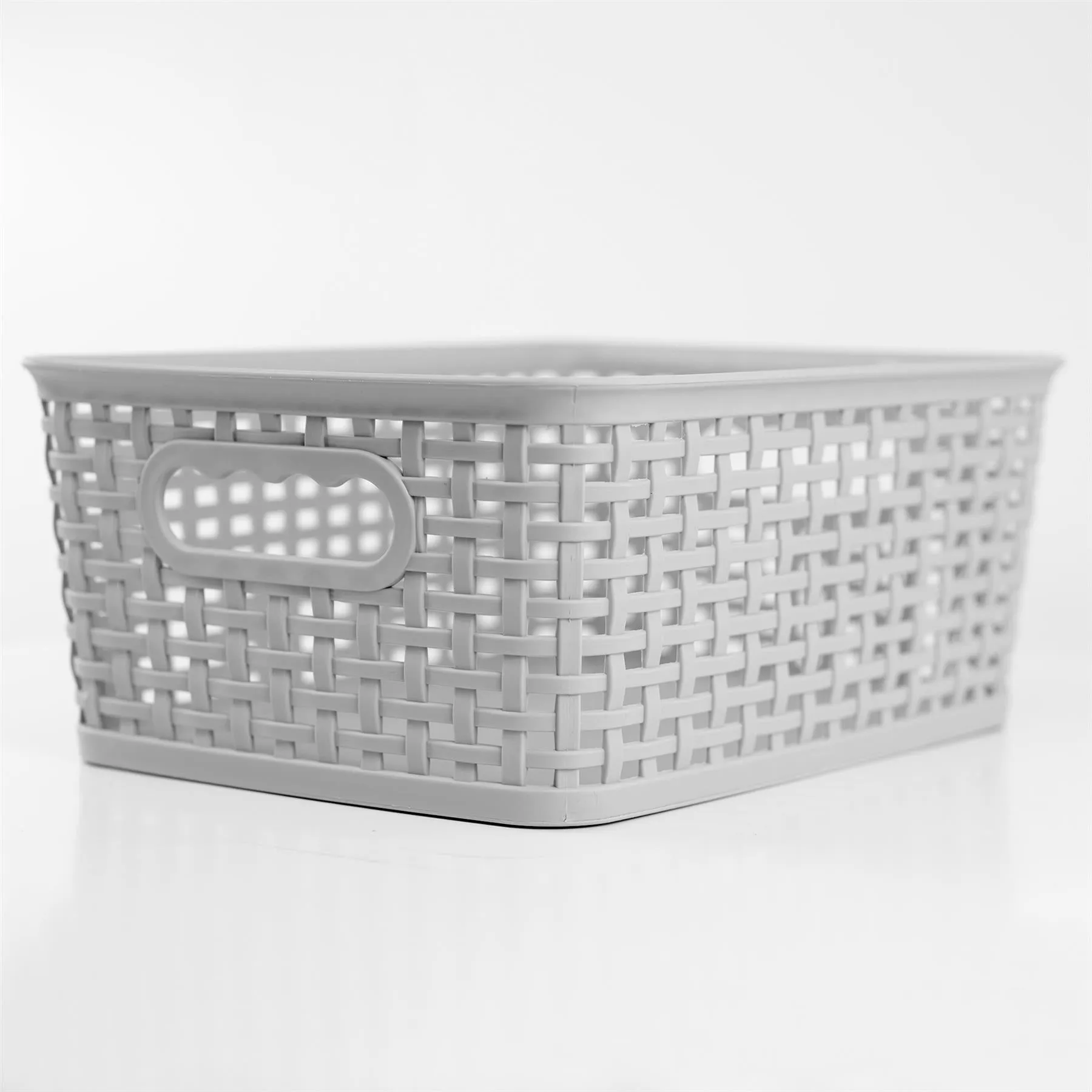 Plastic Storage Baskets Set of 6