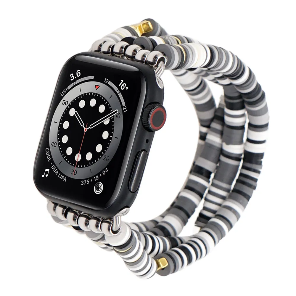 Star Embelished Heishi Bracelet Band For Apple Watch Multiple Styles/Colors Available