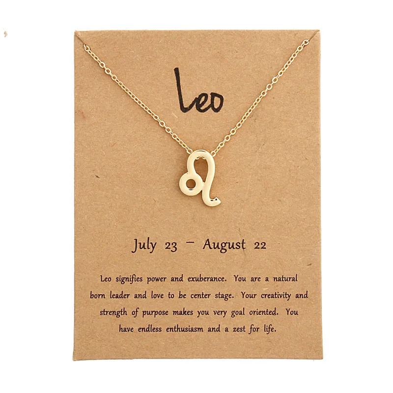 Star Sign Necklace - LAST CHANCE / FINAL SALE