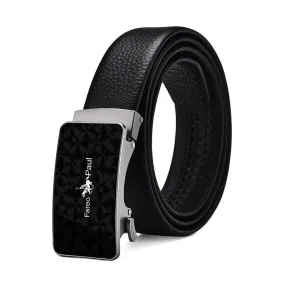 Starry Sky Automatic Buckle Belt Men's Leather Business Casual Pants Belt