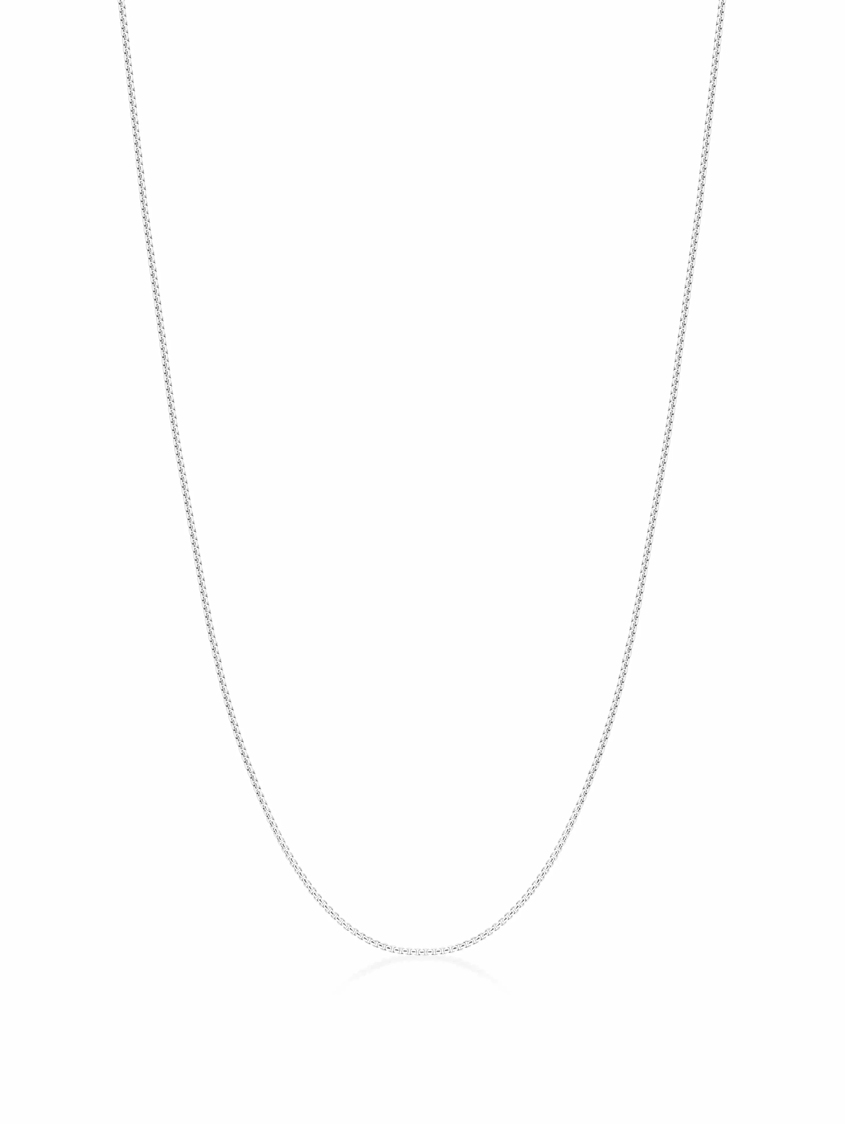 Thin Sterling Silver Box Chain