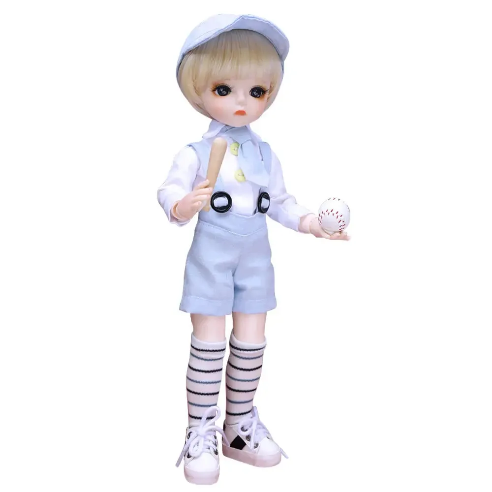 UCanaan 1/6 BJD Doll – 18 Ball-Jointed Doll with Full Outfit, Wig, Clothes Set, Shoes, & Makeup | Best Birthday Gift for Girls