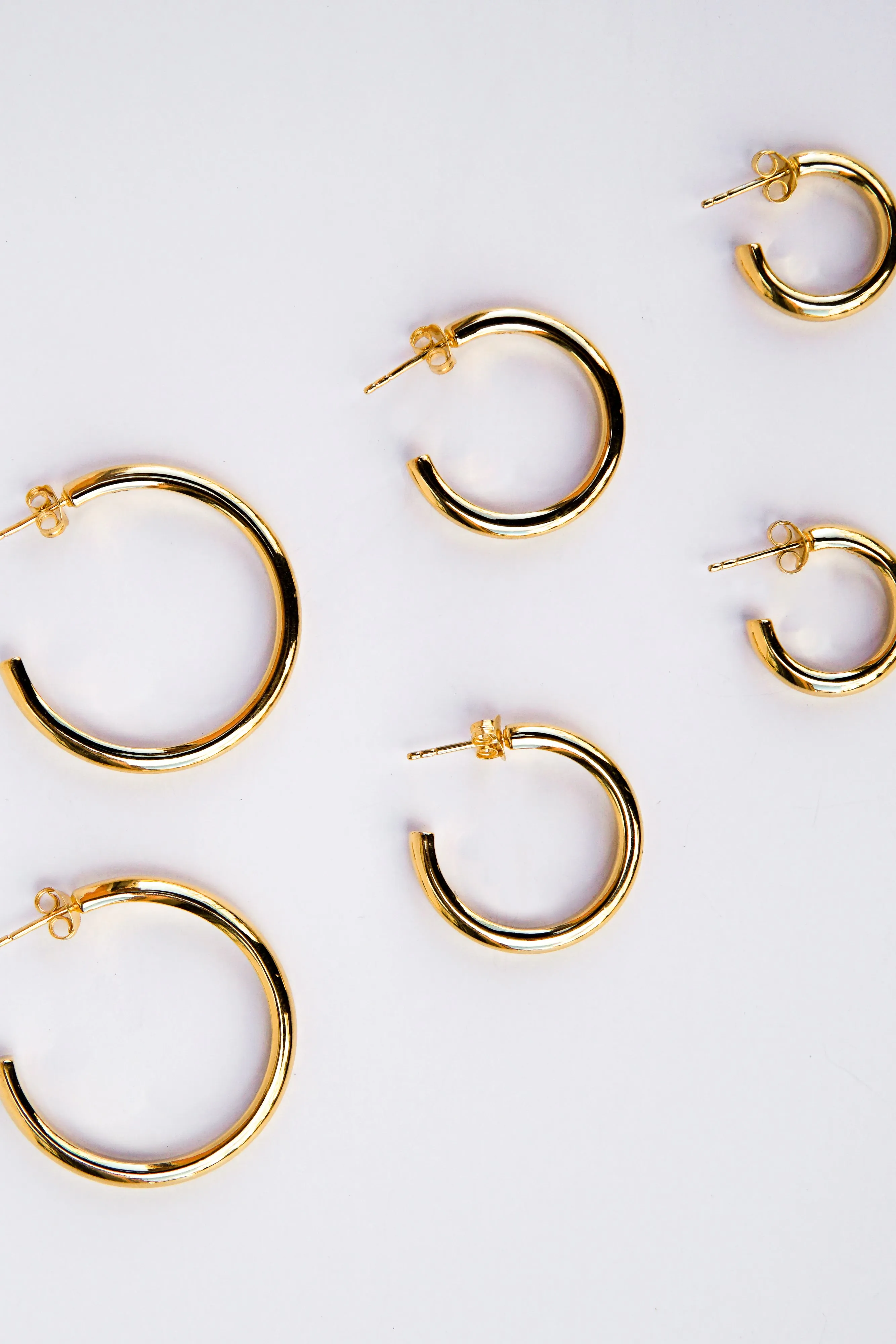 Wanderlust Classic Hoop Gold Plated (18mm)