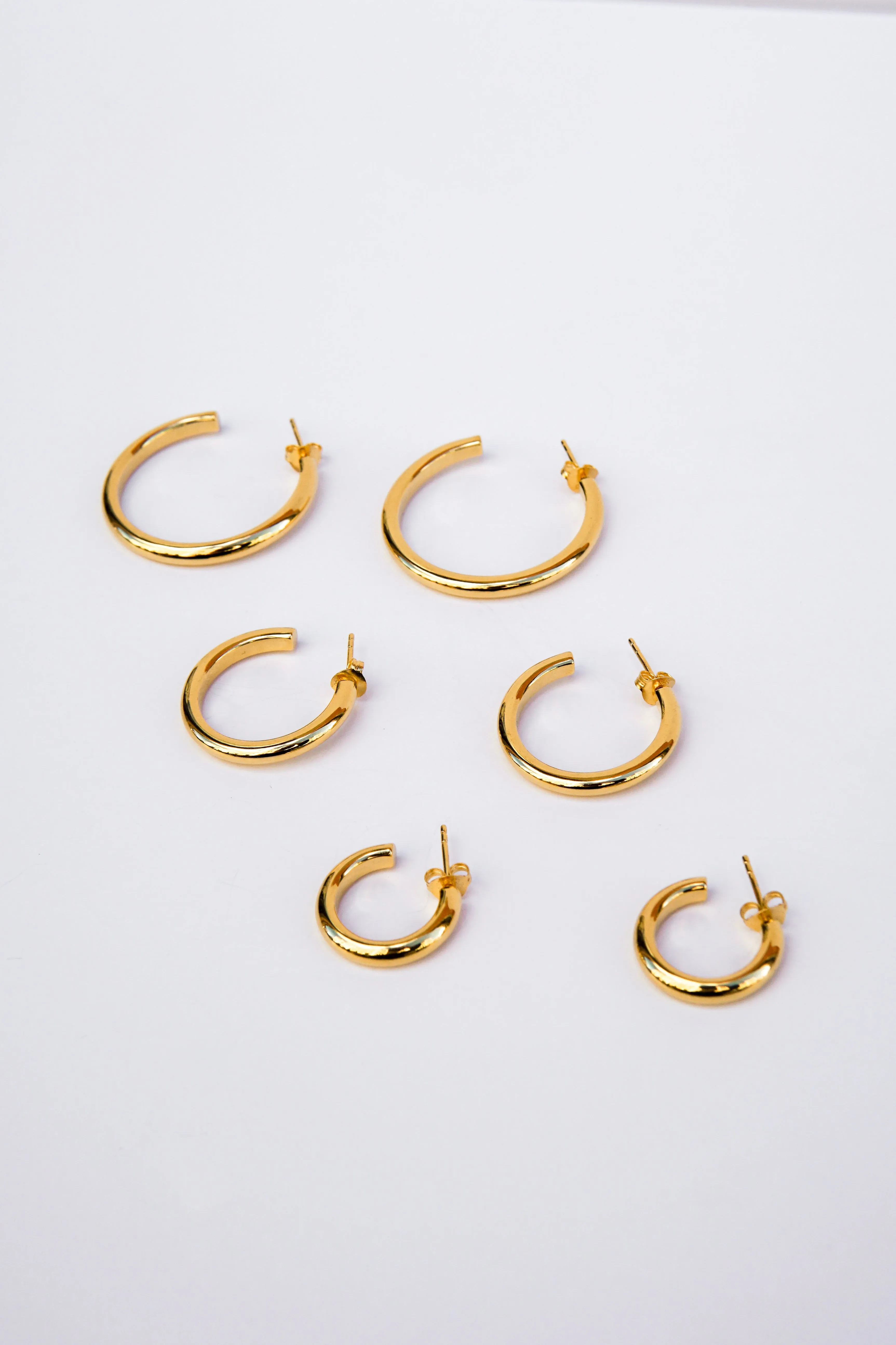 Wanderlust Classic Hoop Gold Plated (24mm)