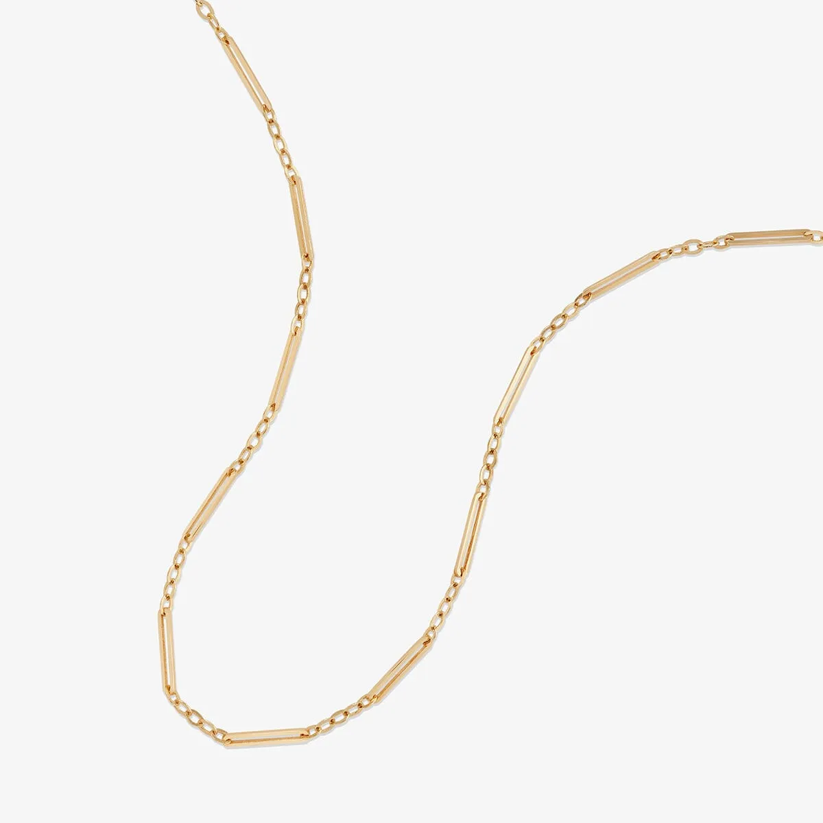 Wang paperclip chain necklace