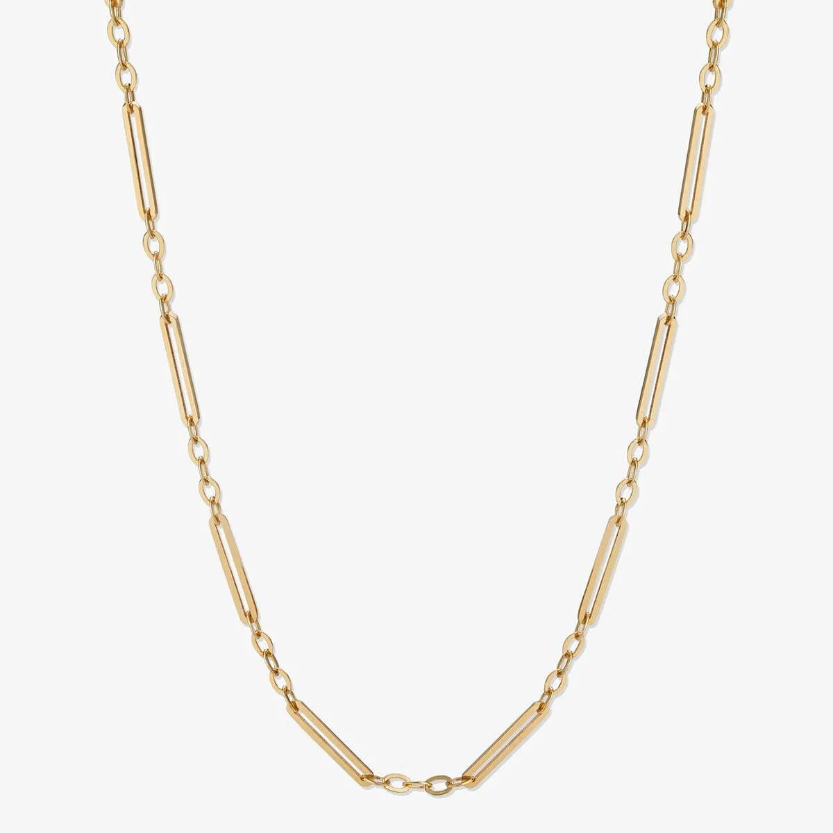 Wang paperclip chain necklace