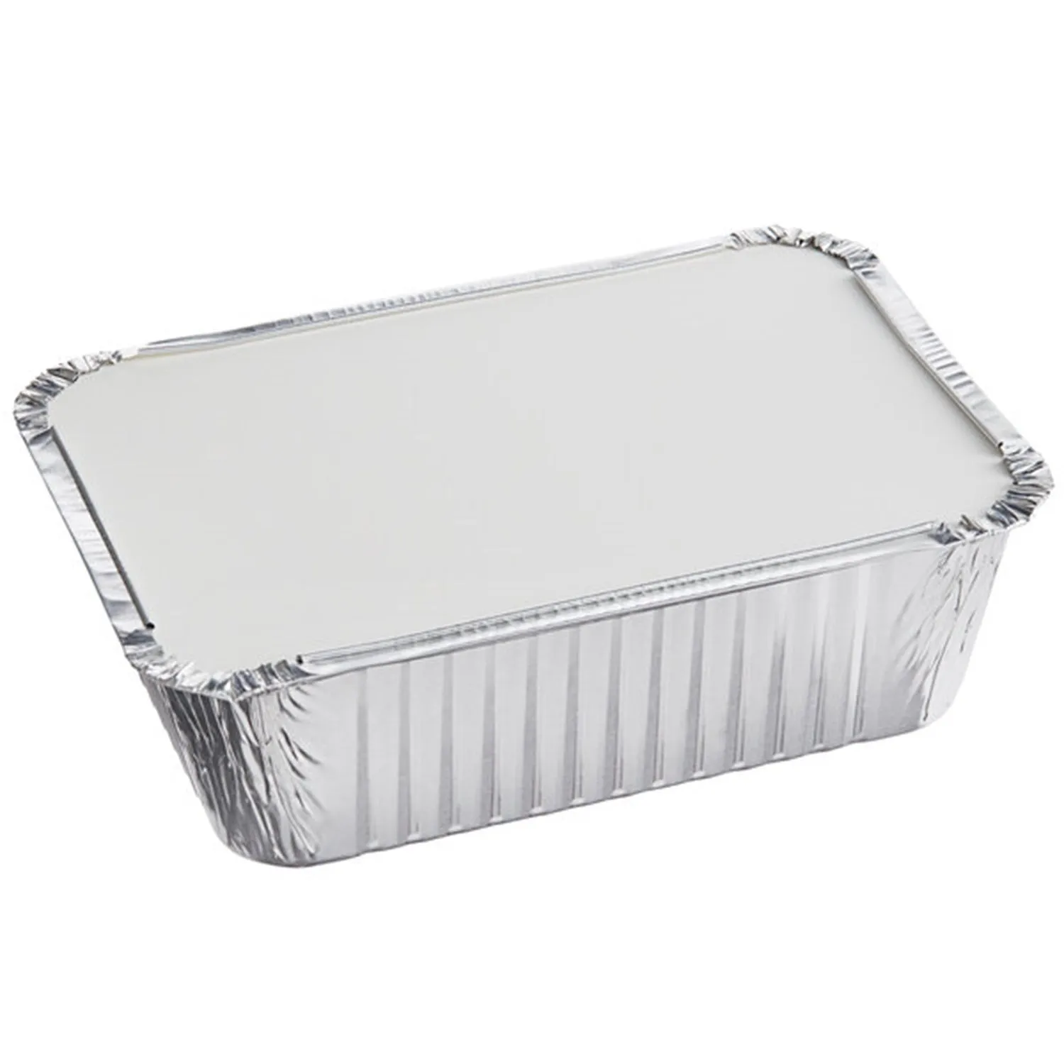 *WHOLESALE* Board Lid For 5Lb Aluminum Oblong Pan 9.75" x 7.25" | 250 ct/case